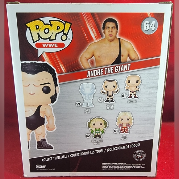 Andre the giant walmart exclusive funko # 64 (nib) - Picture 7 of 7